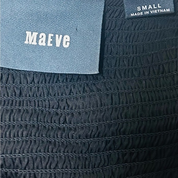 Maeve by Anthropologie Black & White Womens Size Small Heart Print Dress - Picture 3 of 14